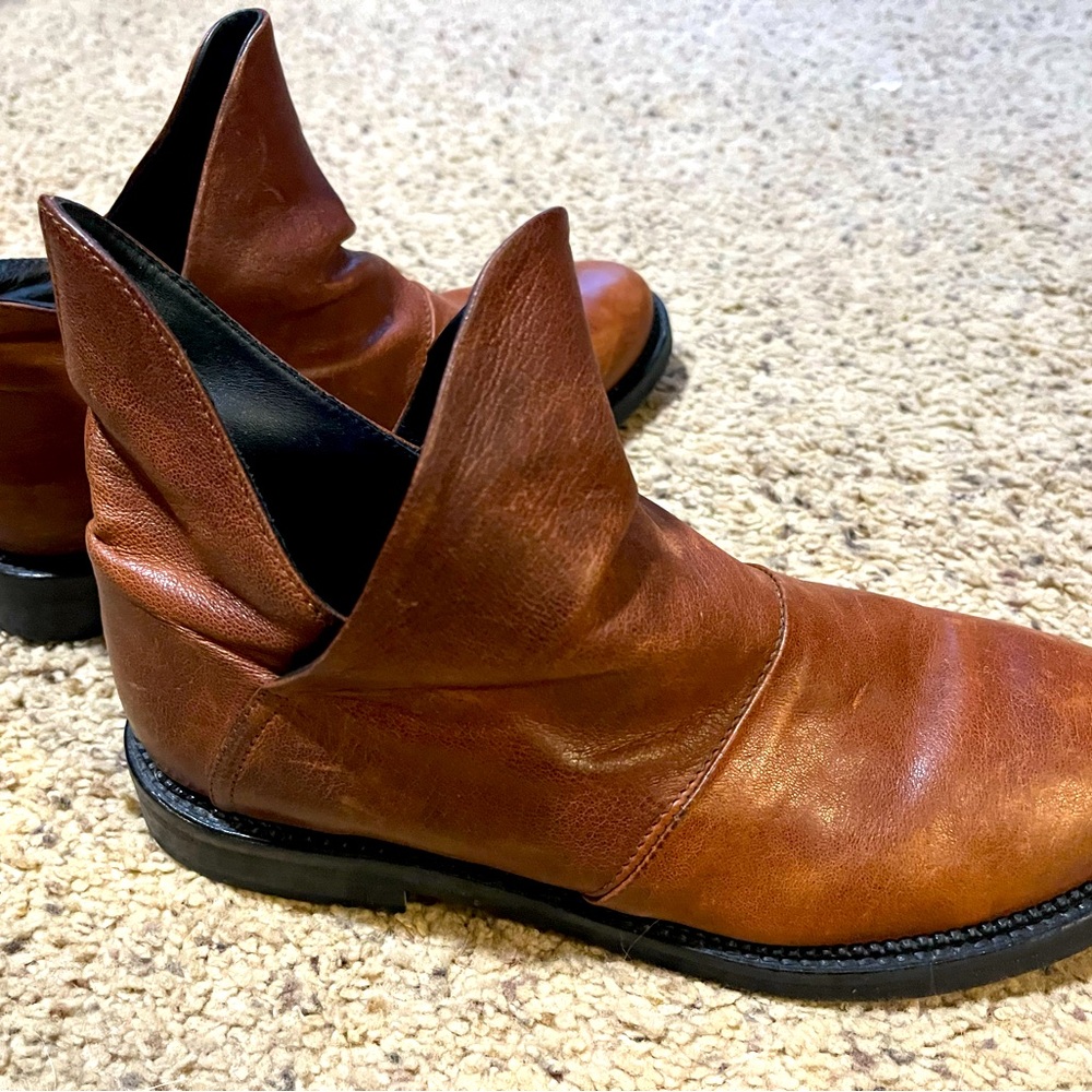 Freebird Women's Brown Leather Booties
